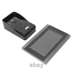 (UK Plug) 7 Inch Wired Video Door Phone Access Control System 100-240V IR