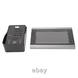 (UK Plug) 7 Inch Wired Video Door Phone Access Control System 100-240V IR