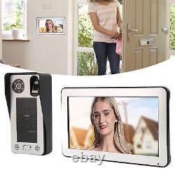 (UK Plug)Door Access Control System 10 Inch LCD Screen 100240V 8 Mobile App