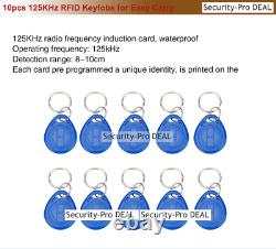 UK RFID Card + Password Metal Door Access Control+Electric Magnetic Lock+IR Exit