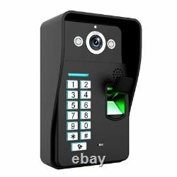 Video Door Phone Home Doorbell Luxury RFID Card/Fingerprint Access Control 15V2A