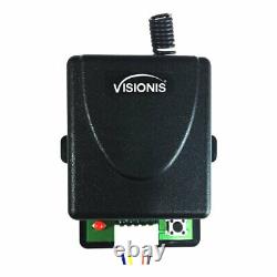 Visionis 600lbs Double Door Access Control with Wireless Receiver and Remote