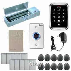 Visionis FPC-5100 One Door Access Control Outswing 1200lbs Maglock and Keypad