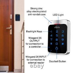 Visionis FPC-7308 Four Door Access Control with Electric Strike & Keypad/Readers