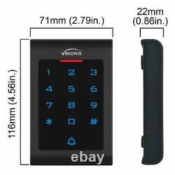 Visionis One Door Access Control 600lbs Maglock with VIS-3002 Indoor Keypad
