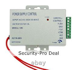 Waterproof 125KHz RFID Card+Password Access Control+Electromagnetic Lock+10 Card