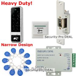 Waterproof 125KHz RFID Card&Password Access Control System+ Electric Strike Lock