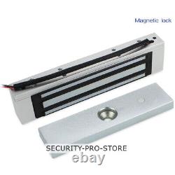 Waterproof RFID Card Door Access Control Kit+Door Magnetic Lock +Touchless EXIT