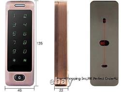 Waterproof RFID Card+Password Access Control+Door Magnetic Lock+IR Touchles Exit