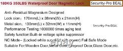 Waterproof RFID Card& Password Door Access Control System+Door Magnetic Lock TOP