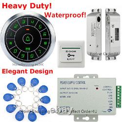 Waterproof RFID Card + Password Door Access Control System + Electric Bolt Lock