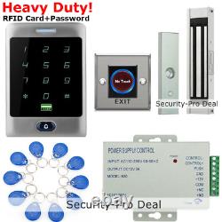 Waterproof RFID Card Password Door Access Control System +Electric Magnetic Lock