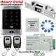 Waterproof Rfid Card+password Door Access Control System+electric Strike+2remote