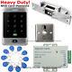 Waterproof Rfid Card+password Door Access Control System+electric Strike Lock