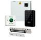 Weatherproof 2000 Code Access Control Door Entry Kit + Power Supply And Maglock