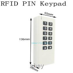 Wireless 433Mhz Electric Door Lock Access Control Kit RFID Keypad Remote Control