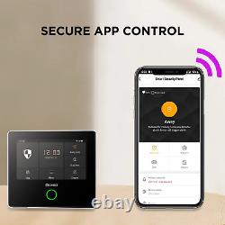 Wireless LCD 4g Gsm Wifi Smart Home System Alarm Security Burglar Intruder Alexa