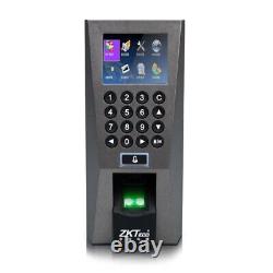 ZKTeco F18 IC +10Card Fingerprint Time Biometric Attendance Door Access Control