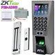 Zkteco Fingerprint Biometric Attendance Door Access Control F18 Adms Kit