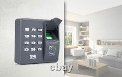 ZKTeco Fingerprint RFID Card Door Access Control System+ Electric Drop Bolt Lock