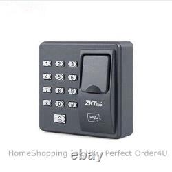 ZKTeco Fingerprint RFID Card Door Access Control System+ Electric Drop Bolt Lock