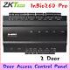 Zkteco Inbio260 Pro Tcp/ip Door Access Control Panel 2 Doors 6 Inputs 8 Readers