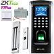 Zkteco Time Clock Biometric Fingerprint Access Control+attendance F7plus Kit