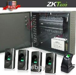 ZKTeco inbio 460 Access Control kit 4 Door + biometric readers zk, TCPIP RS485