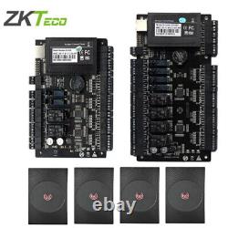 ZKteco C3-200 C3-400 TCP/IP Door Access Control KR600E RFID Card Readers Kit