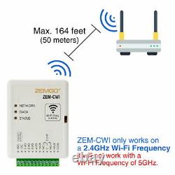 Zemgo Smart WiFi Door Access Control System with App + Electric Strike + Keypad