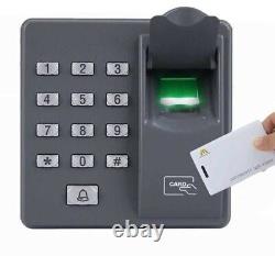 Zkteco Door Access Control Fingerprint System Magnetic Lock 2 Remote+Switch Card