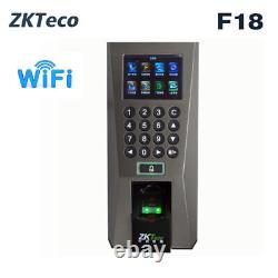 Zkteco F18 TCP/IP Fingerprint Access Control Time Attendance Central Control