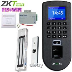 Zkteco F19 Wifi 2.4-Inch Door Entry System Fingerprint Access Control Attendance