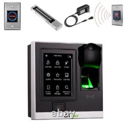 Zkteco SF400 Door Access Control System Biometric Fingerprint Bell Button Lock