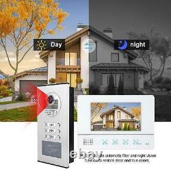 3 Appartement Video Doorbell Camera Intercom Door Phone Bell Système De Contrôle D'accès