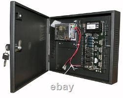 4 Portes Zk C3 400 Access Control Board Systems, Lecteurs Kr101, Boutons Sans Toucher