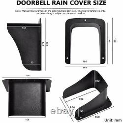 4xvideo Doorbell Rain Cover Portes En Métal Boîtier De Contrôle D'accès Pour Ke W9m3