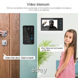 7 Tft Video Doorbell Intercom Caméra De Sécurité Door Bell Phone Access Control DD