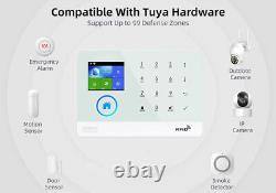A05 Système d'alarme de sécurité domestique sans fil WiFi 4G/3G avec application Tuya + accès RFID