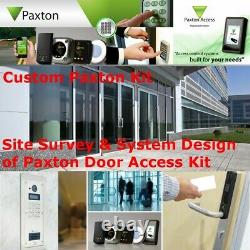 Conception Du Système Pour Paxton Kit Personnalisé Contrôle Du Système D'accès De Porte Site D'affaires