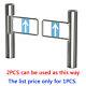 Contrôle D’accès Semi-auto Cylinder Swing Gate Safety Door Turnstile 304 Inoxydable