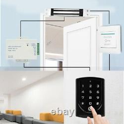 Contrôleur De Système De Contrôle D'accès De Porte + Verrouillage Magnétique + Doorbell + Exit Button + Remote