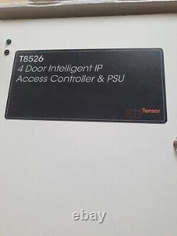 Contrôleur d'accès intelligent à 4 portes Tensor et PSU T8526