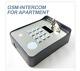 Dc 12v Acier Inoxydable Gsm Interphone Audio Pour Contrôle D'accès De Porte Home Apartment