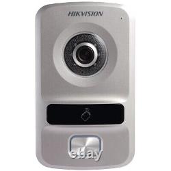 Hikvision DS-KV8102-IP Station de porte de villa en plastique, prise en charge de lecteurs de cartes, IP65