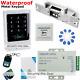 Ip68 Waterproof Rfid Card+password Door Access Control+strike Lock+remote+bell