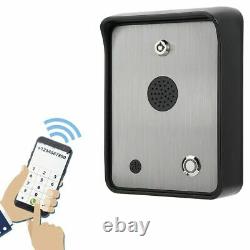 Kit D'alarme Audio Intercom Gsm Sans Fil Pour Système De Contrôle D'accès De Porte Étanche