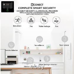 Kit d'alarme de sécurité sans fil WIFI GSM complet Système de capteurs anti-intrusion intelligent pour la maison connectée