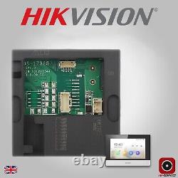 Kit d'interphone vidéo IP Hikvision DS-KIS603-P WiFi PoE pour maison avec sonnette et station de porte