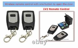 Kit de contrôle d'accès de porte RFID Card+Password+Fail-Safe Strike Lock+Doorbell+Remote